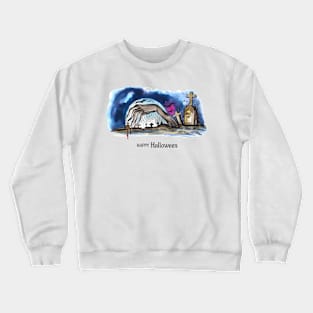 Cemetery Halloween Horror Crewneck Sweatshirt